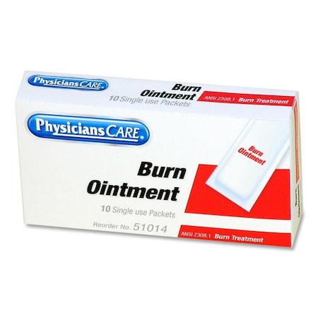 Acme United PhysiciansCare 51014 Burn Ointment Packets, Box of 10 51014