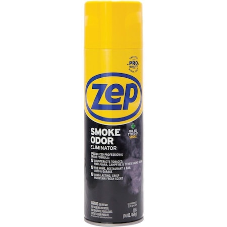 Zep Professional Strength Smoke Odor Eliminator, Black ZPEZUSOE16