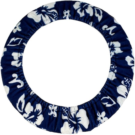 Coverking STEERING WHEEL GRIP DESIGNER VELOUR HAWAIIAN BLUE M10A8