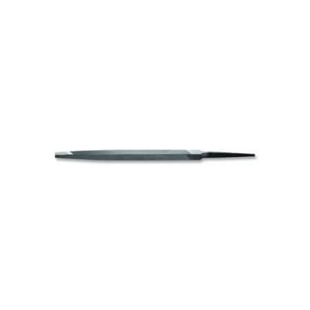 Crescent/Nicholson Taper File, 10 in, Slim, Single Cut, without Handle 183-14341NNN