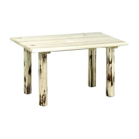 Montana Woodworks Rectangle Utility Table, 24 in W, 48 in L, 20 in H MWKT