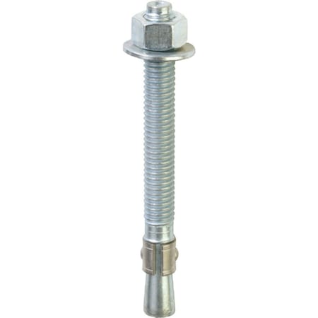 Red Head 3/8'' x 5'' Zinc Wedge Anchor Bolt 50084