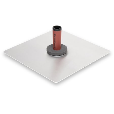 Marshalltown Magnesium Hawk, 14 x 14 in, DuraSoft Handle, Drywall Hawk, Masonry Hawk 5208D
