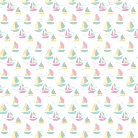 Nashville Wraps Sailboats Tissue Paper, 20x30, 120PK P1537H