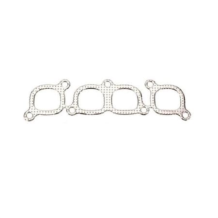 Powerplay EX1256064AM Exhaust Gasket for Small Block Chevy ASCS Brodix Heads PO1395236