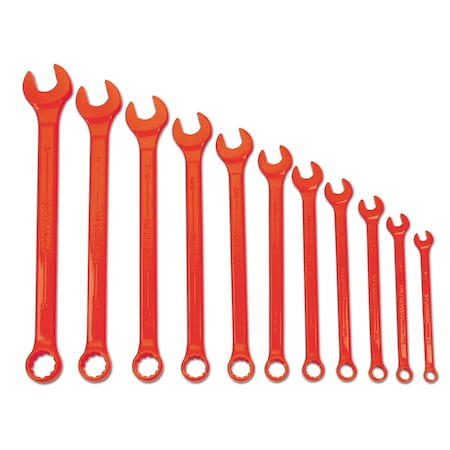 Williams Williams Super Combo Wrench Set, Red, 11 pcs., SAE JHWWS1171RSC