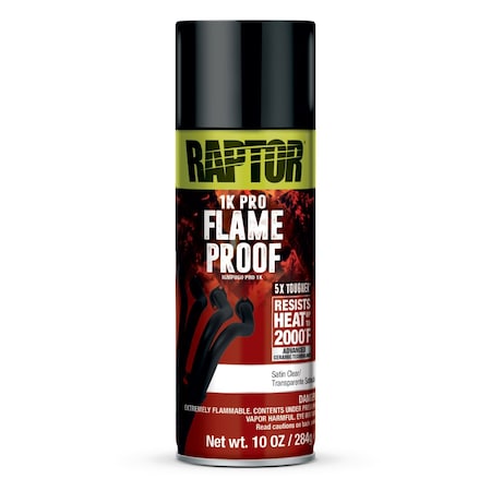 U-Pol RAPTOR Flameproof Satin Clear 10oz UP4941