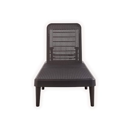 Lagoon Tahiti Resin Rattan Style Chaise Lounge 7030N3-SSLGS