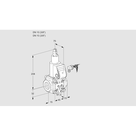 Honeywell Kromschroder VAS110R/LK KS88020296
