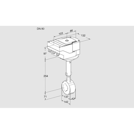 Honeywell Kromschroder IBH80W01A/20-30Q3E KS88302696