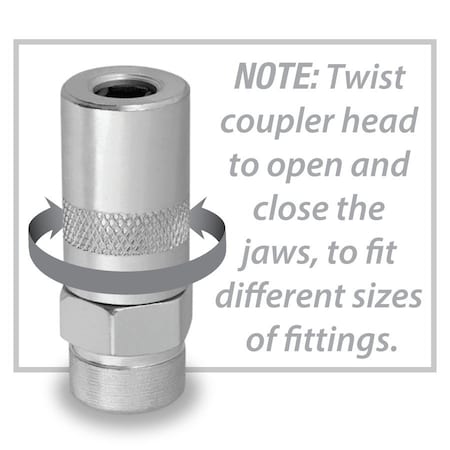 Perform Tool Grease Gun Hose For Use With Hand/ Air Powered Grease Guns; 1/8 In NPT x 18 In Length; 4500 PSI W54211