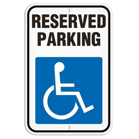 Primeguard Handicap Reserved, 12'' x 18'' PSS1010R