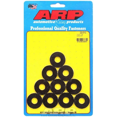 Arp 200-8742 0.5 in. Washer ID x 1.300 OD, Black, 10PK ARP200-8742