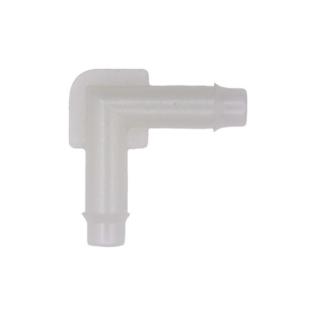 Auveco Nylon Elbow Connector 1/4in x 1/4in, 10PK 12933