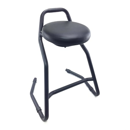Whiteside Mechanic Stool, 30" H, Steel, No Wheels ESTOOL