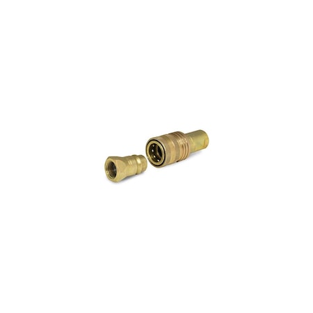 Apache Hydraulic Coupler Steel 1/2" D X 7/8" D 39041425