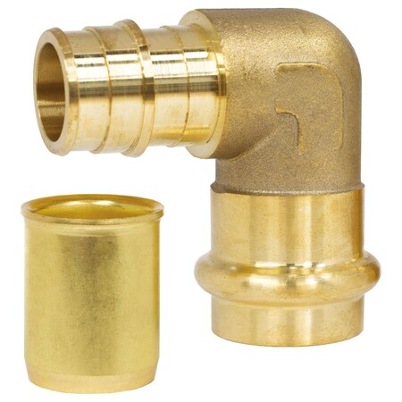 Nibco 3/4 Press x 1 F1807 Lead Free Brass Bsbd Elbow H-16824W-RX