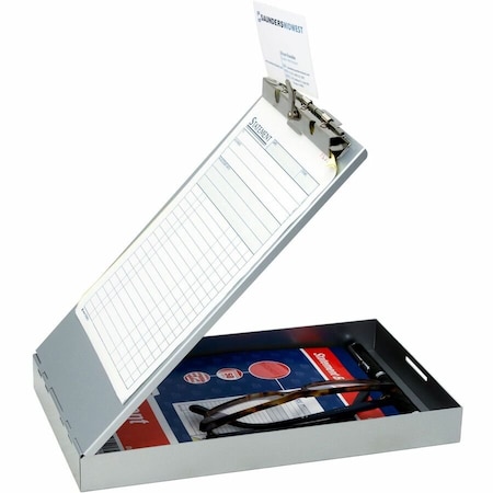 Zoro Select RediRite(TM) 5-1/2" x 8-1/2" Portable Storage Clipboard, Memo, Silver 00213