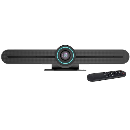 Delton PTZ Ultra HD 4K Video Bar Webcam with AI Tracking, Noise-Canceling Microphone C75