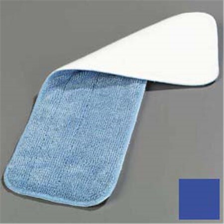 Carlisle Foodservice Microfiber Wet Mop Pad, 18 in. - Blue B642108