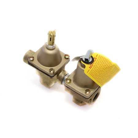Watts Regulator and Relief Valve, 1/2", 0388798 0388798