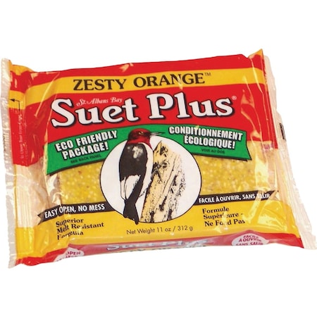 Suet Plus 11 Oz. Zesty Orange Suet 207