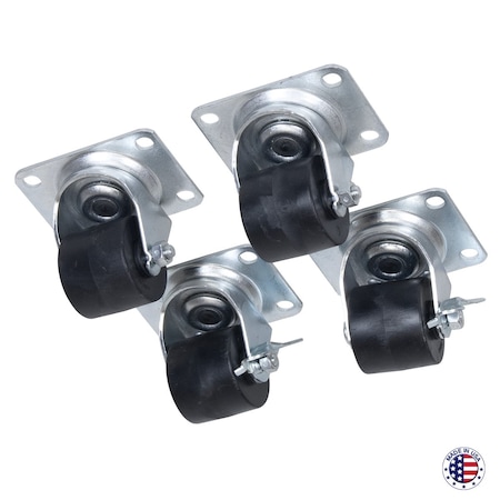 Lowell Swivel Casters 2-locking LDR-C2SL