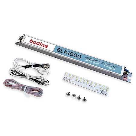 Bodine LED Emergency Driver, 6 W, Lithium Ion Bat BLK1000T3UK55TS1
