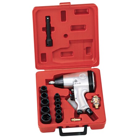 Genius Tools 16PC 1/2in Dr. Metric Impact Wrench Set, 230 ft-lb TF-416K1