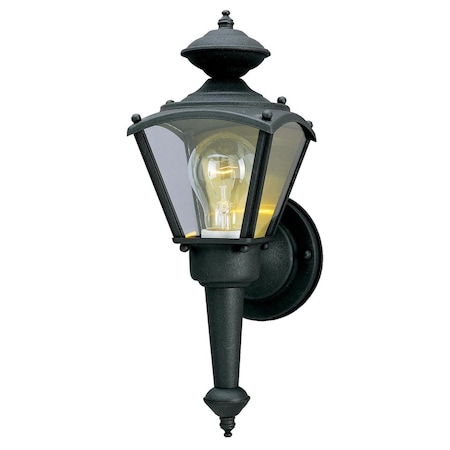 Westinghouse Westinghouse 1-Light Matte Black Wall Sconce 6698300