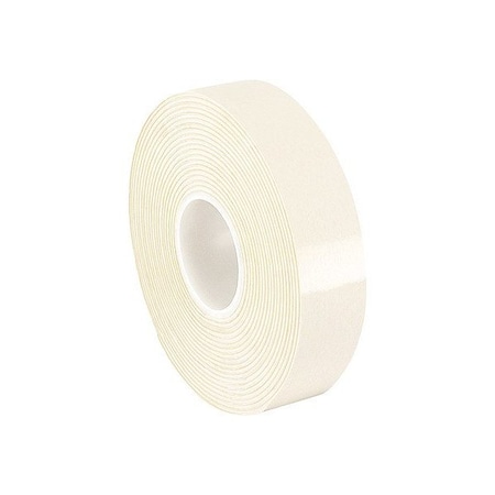 3M Double Coated Foam Tape, White, 5 yd L VG-516W