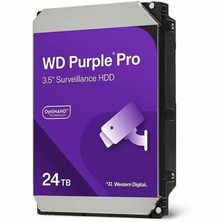 Wd Bulk Western Digital 24 TB Hard Drive - 3.5" Internal - SATA (SATA/600) WD241PURP