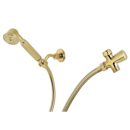 Kingston Brass Hand Shower Kit, Polished Brass KX1072BD