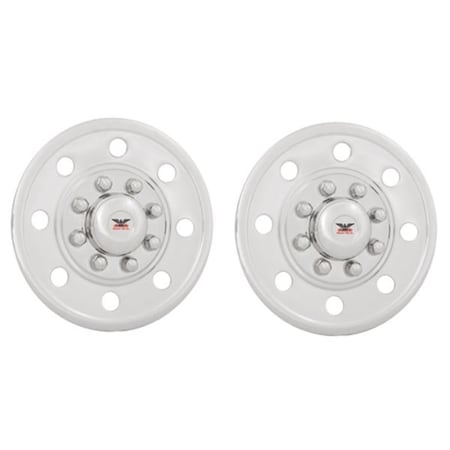 Phoenix Usa 16 in. Simulator Axle Set Single Wheel Trailer - 8 Lug - 8HH QuickLiner PHOGQST60AS