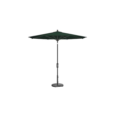 Treasure Garden 9 ft Patio Umbella, aluminum, fiberglass ribs, outdoor, Forest Green UM840-09 5446 Forest Green