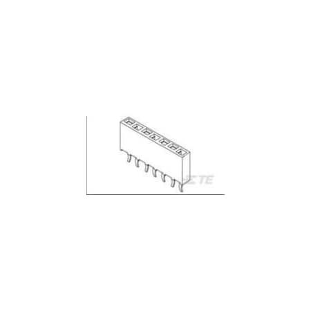 Te Connectivity AGASTAT Board Connector 17 Contacts 1 Rows Female Str 1-215297-7