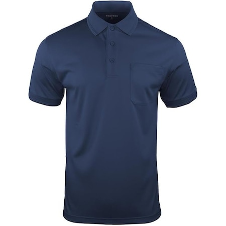 Propper Midweight Pocket Men's Polo, LAPD Navy, XX-Large F5343