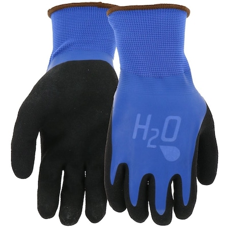 Mud SM7186BS Gloves, S, Latex Coating, Cobalt Blue SM7186B/S