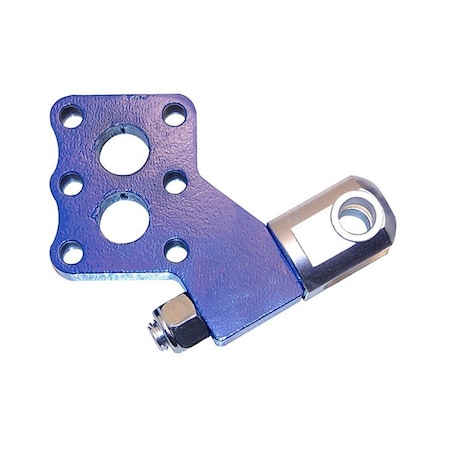 Araba Vector BSB Birdcage Bolt-On Clevis Shock Mount, Blue Powder Coat AR3620057