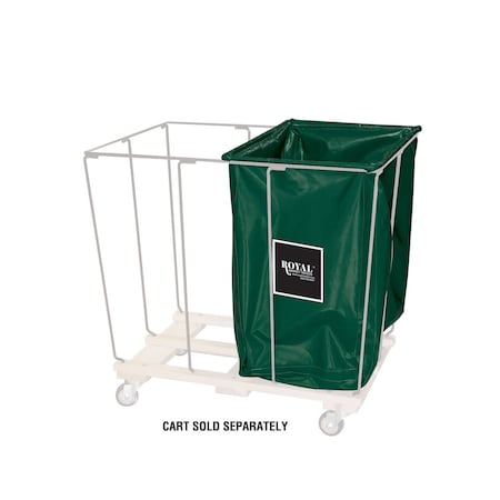 Royal Basket Trucks Drop-In Divider, 8 bu, Green G08-EEX-R2N