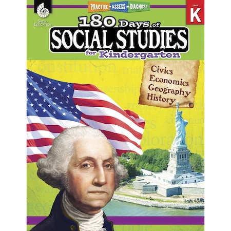 Shell Education 180 Days of Social Studies for Kindergarten 51392
