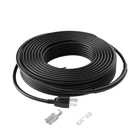 Vevor Self-Regulating Pipe Heating Cable 100FT 5W/FT Heat Tape for Pipes Roof ETR series (5W/FT)