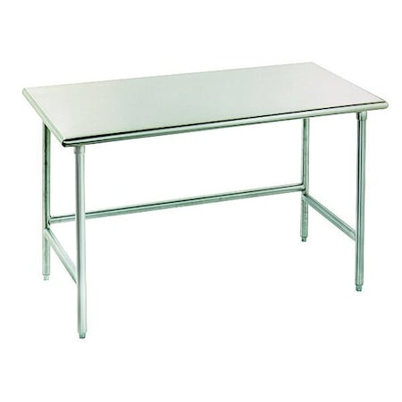 Advance Tabco Work Table 36 in.W x 24 in.D 16 gauge 430 stainless steel top TAG-243