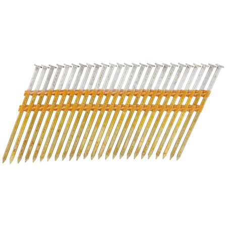 Bostitch Bostitch 3-1/2 in. L X 10 Ga. Plastic Strip Hot-Dip Galvanized Framing Nails 21 deg 4in000 pk RH-S16D131HDG
