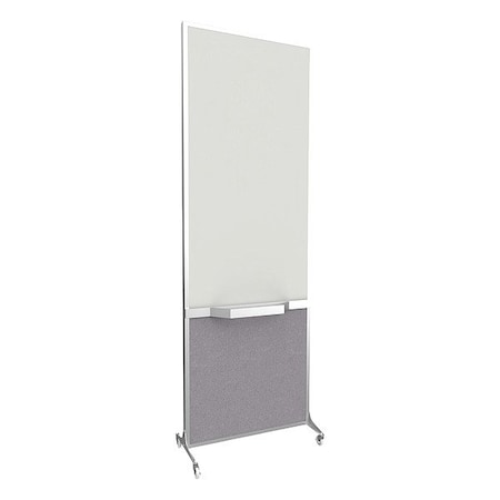 Versare Room Divider, Cloud Gray, 76 in H 1200006