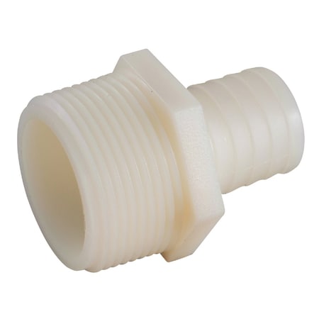 Anderson Metals 5/8'' Barbx3/4'' MGH Nylon Hose Adapter 53748-1012