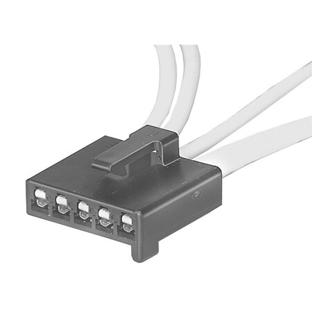 Acdelco CONNECTOR-W/LEADS 5-WAY F. BLACK MATH DATA, Door Window Lock-Out Switch Connector, PT795