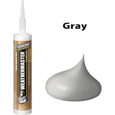 Titebond WeatherMaster 10 Oz. Polymer Sealant Gray 46721