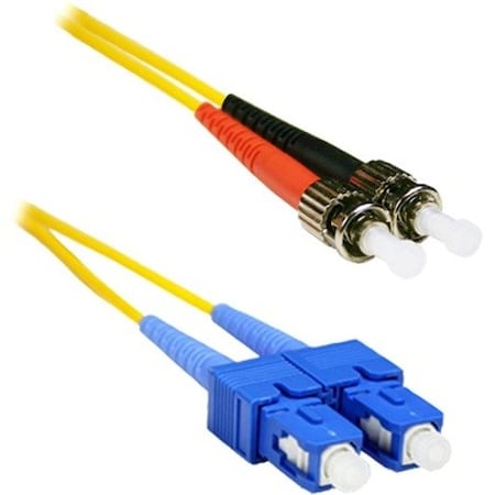 Enet Enet 3M (9.84 Ft) Sc-St Os1 9/125 Yellow SCST-SM-3M-ENC