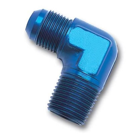 Russell/Edel Russell-Edel 660790 90 Deg. Adapter Fitting 0.12 In., Blue R62-660790